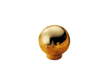 PM765 - Brass furniture knob by Fama International - view 2